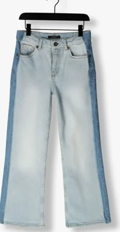 lichtblauwe nik & nik wide jeans flore wide leg denim