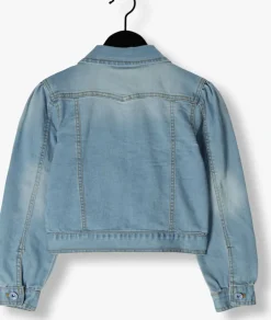 lichtblauwe nono spijkerjas donet denim jacket
