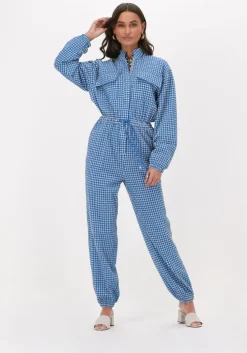 lichtblauwe notes du nord jumpsuit cheryl jumpsuit