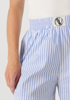 lichtblauwe notre-v korte broek nv-freja