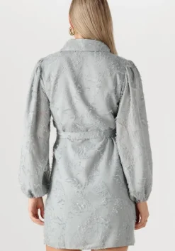 lichtblauwe notre-v mini jurk nv-fortune