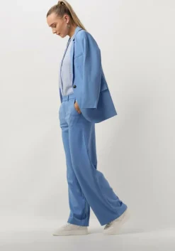 lichtblauwe object blazer objsigrid l/s blazer