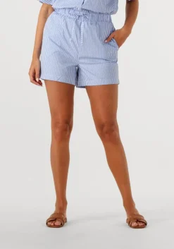 lichtblauwe object korte broek objtutta mw re shorts div