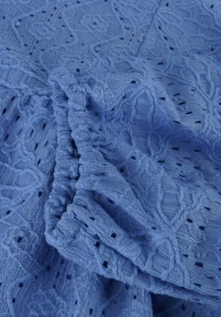 lichtblauwe object mini jurk objfeodora gia l/s dress