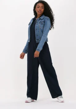 lichtblauwe object spijkerjas objwin new denim jacket noos