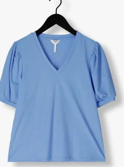 lichtblauwe object top objcaroline s/s top