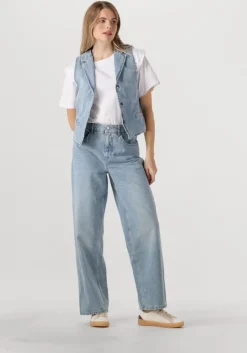 lichtblauwe penn & ink gilet waistcoat