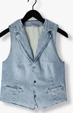 lichtblauwe penn & ink gilet waistcoat