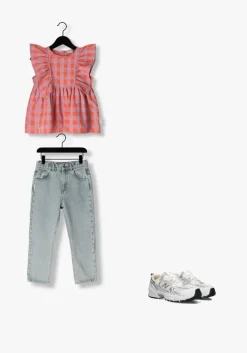 lichtblauwe petit blush baggy jeans baggy fit jeans