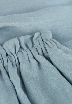 lichtblauwe petit blush korte broek ruffle short