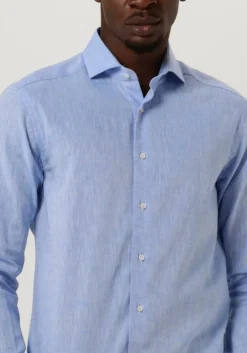 lichtblauwe porto milano klassiek overhemd lagos