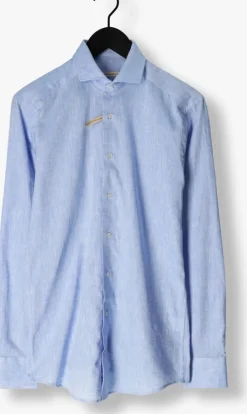 lichtblauwe porto milano klassiek overhemd lagos