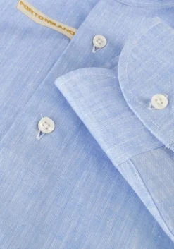 lichtblauwe porto milano klassiek overhemd lagos