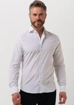 lichtblauwe profuomo casual overhemd ppuh10039