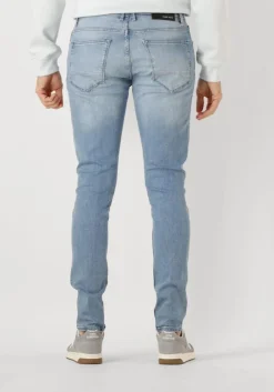 lichtblauwe pure path skinny jeans the jone skinny fit jeans