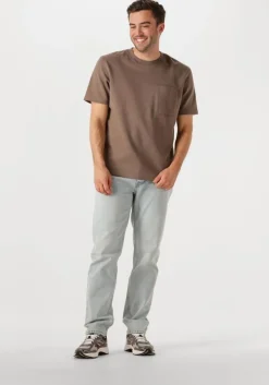 lichtblauwe pure path straight leg jeans the eric regular fit jeans