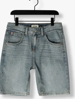 lichtblauwe raizzed shorts orlando