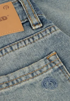 lichtblauwe raizzed shorts orlando