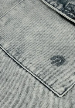 lichtblauwe raizzed slim fit jeans casablanca