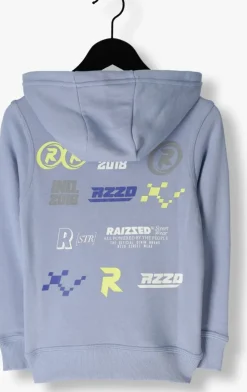 lichtblauwe raizzed truien/vesten narton