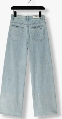 lichtblauwe raizzed wide jeans malaga