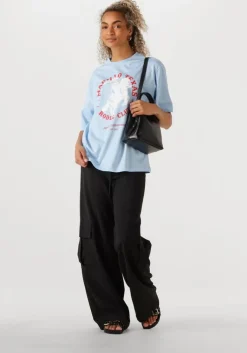 lichtblauwe refined department t-shirt maggy