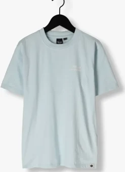 lichtblauwe rellix t-shirt oversized t-shirt rellix basic