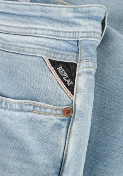 lichtblauwe replay skinny jeans grover pants