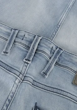 lichtblauwe replay slim fit jeans anbass pants