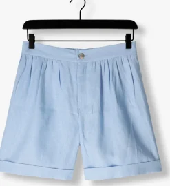 lichtblauwe resort finest korte broek bermuda