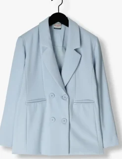 lichtblauwe retour blazer dolores