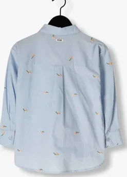 lichtblauwe retour blouses patty