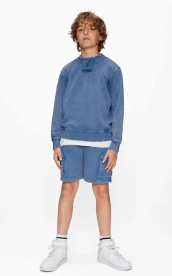 lichtblauwe retour joggingbroek vito