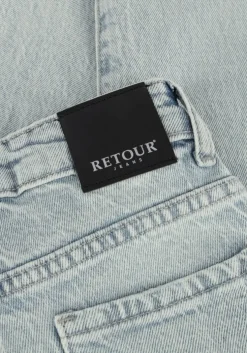 lichtblauwe retour skinny jeans landon