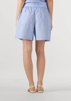 lichtblauwe rouge edit korte broek roushona hw wf shorts