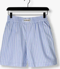 lichtblauwe rouge edit korte broek roushona hw wf shorts