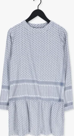 lichtblauwe rough studios mini jurk lana dress