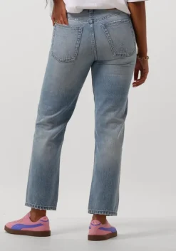 lichtblauwe rough studios straight leg jeans felix jeans