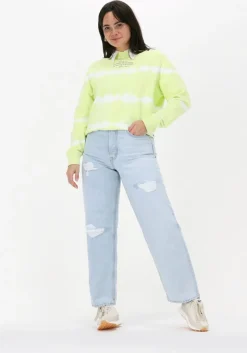 lichtblauwe scotch & soda wide jeans the ripple 50's jean