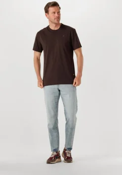 lichtblauwe scotch & soda slim fit jeans core the zee straight jeans