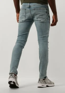 lichtblauwe scotch & soda skinny jeans skim skinny fit jeans - river deep