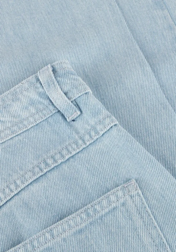 lichtblauwe second female wide jeans irvin denim jeans