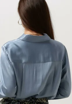 lichtblauwe second female blouses galla classic shirt