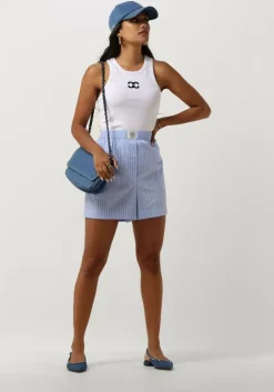 lichtblauwe second female korte broek amale shorts