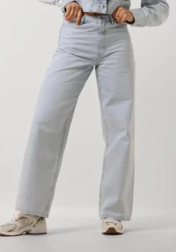 lichtblauwe second female wide jeans fira jeans