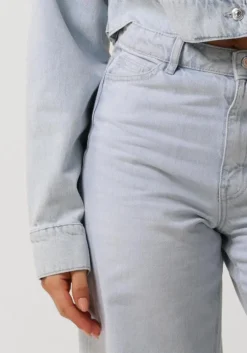 lichtblauwe second female wide jeans fira jeans