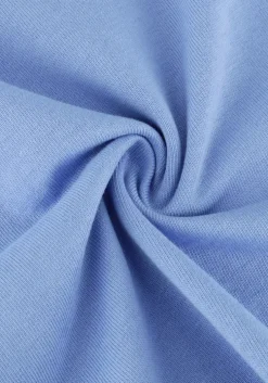 lichtblauwe selected femme t-shirt slfessential ss boxy tee