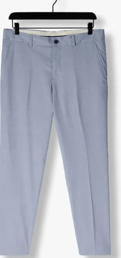 lichtblauwe selected homme pantalon slhslim-cedric structure trs noos
