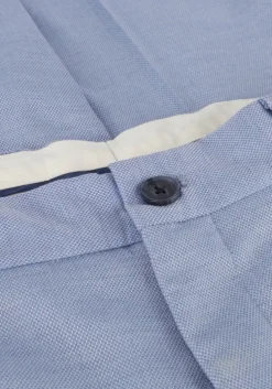 lichtblauwe selected homme pantalon slhslim-cedric structure trs noos