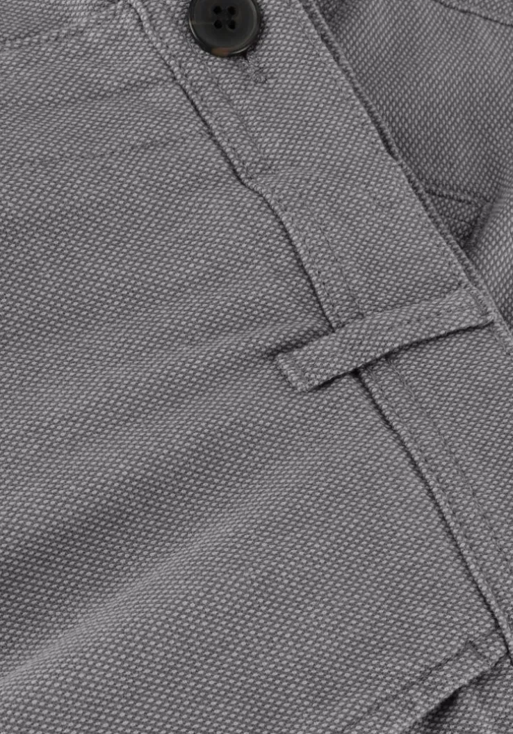 lichtblauwe selected homme korte broek slhslim-luton flex shorts noos